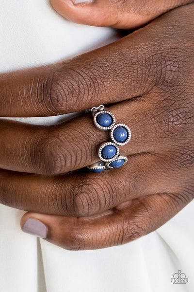 Foxy Fabulous Ring - Blue Ring- Paparazzi Accessories