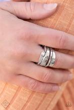 Behind The SHEEN - Silver Ring - Paparazzi Accessories 
