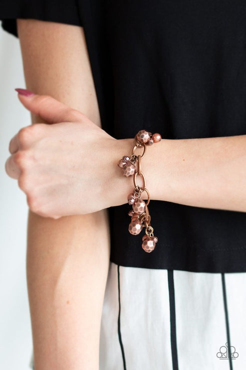 Make Do In Malibu - Copper Bracelet - Paparazzi Accessories