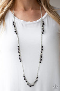 Miami Mojito - Black Necklace - Paparazzi Accessories