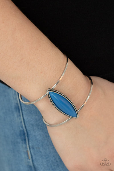 What You SEER Is What You Get - Blue Bracelet - Paparazzi Accessories