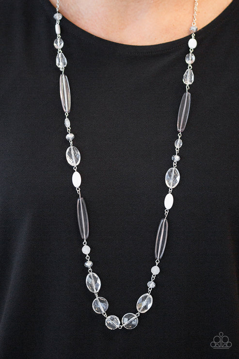 Quite Quintessence - White Necklace - Paparazzi Accessories