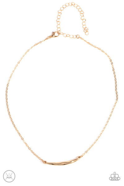Taking It Easy - Gold Necklace - Paparazzi Accessories