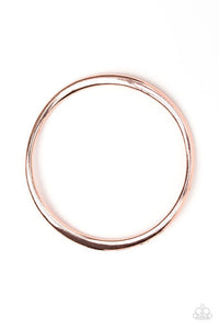 Awesomely Asymmetrical -  Copper Bracelet - Paparazzi Accessories