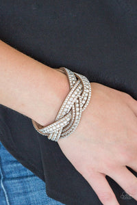 Bring On The Bling - Brown Bracelet - Paparazzi Accessories
