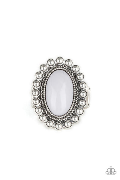 Ready To Pop - Silver Ring - Paparazzi Accessories