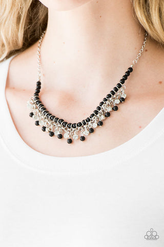 A Touch of CLASSY - Black Necklace - Paparazzi Accessories