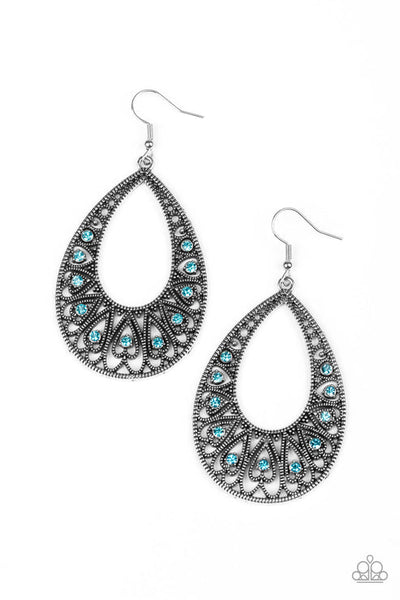 Love To Be Loved - Blue Earrings - Paparazzi Accessories