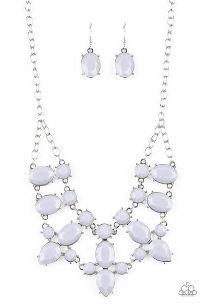 Goddess Glow - Silver Necklace - Paparazzi Accessories