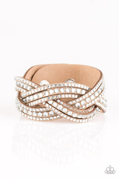 Bring On The Bling - Brown Bracelet - Paparazzi Accessories