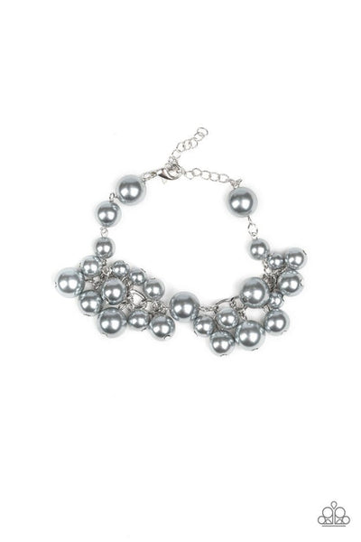 Girls In Pearls - Silver Bracelet - Paparazzi Accessories