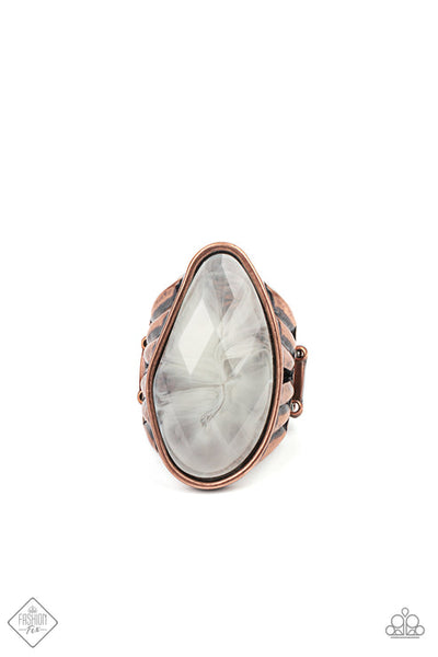 Magically Mystified - Copper Ring - Paparazzi Accessories