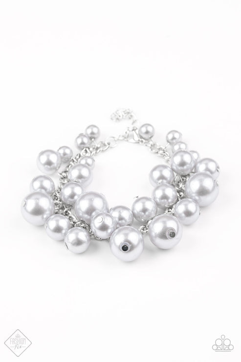 GLAM The Expense! Silver Bracelet - Paparazzi Accessories