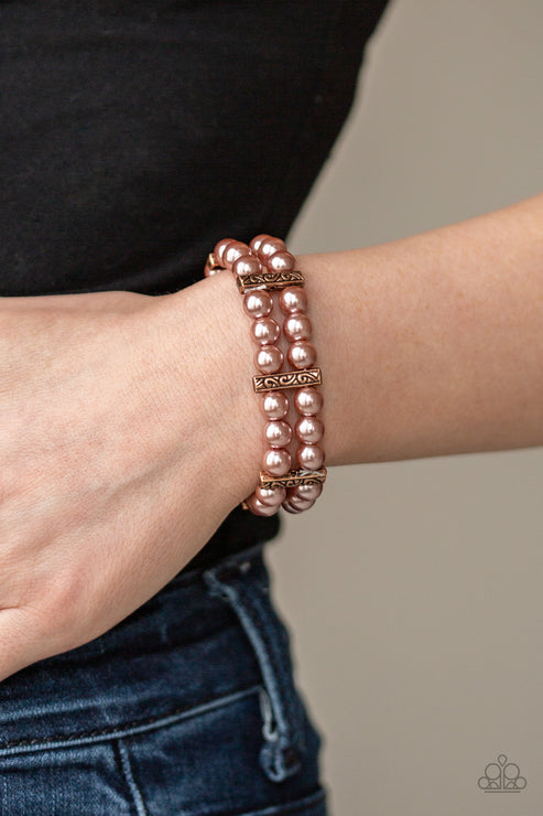 Modern Day Mariner - Copper Bracelet - Paparazzi Accessories