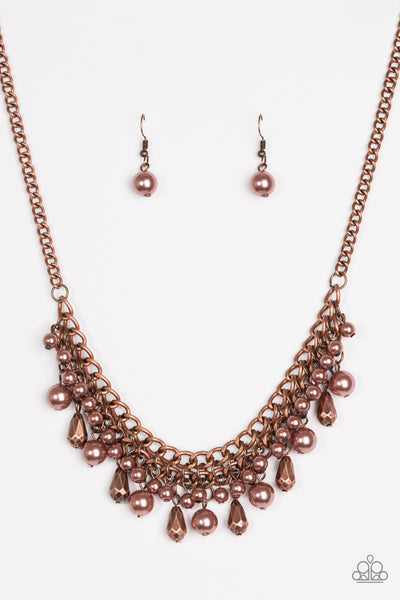 Paparazzi Imperial Idol Necklace - Copper