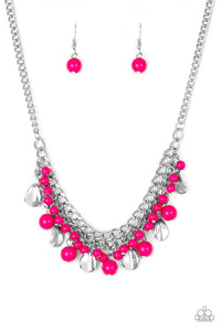 Summer Showdown - Pink Necklace - Paparazzi Accessories