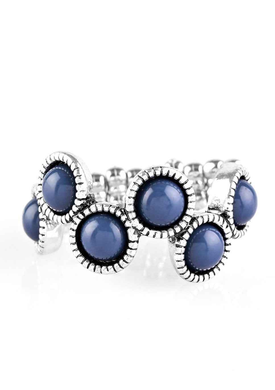 Foxy Fabulous Ring - Blue Ring- Paparazzi Accessories