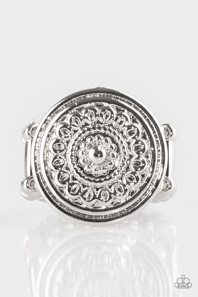 Seasonal Shine - Silver Ring - Paparazzi Accessories