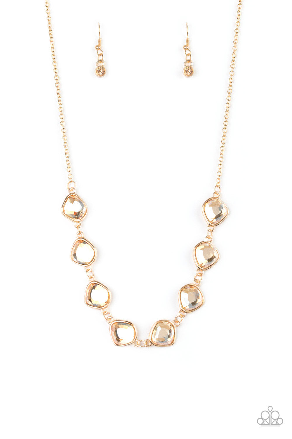 The Imperfectionist - Gold Necklace - Paparazzi Accessories