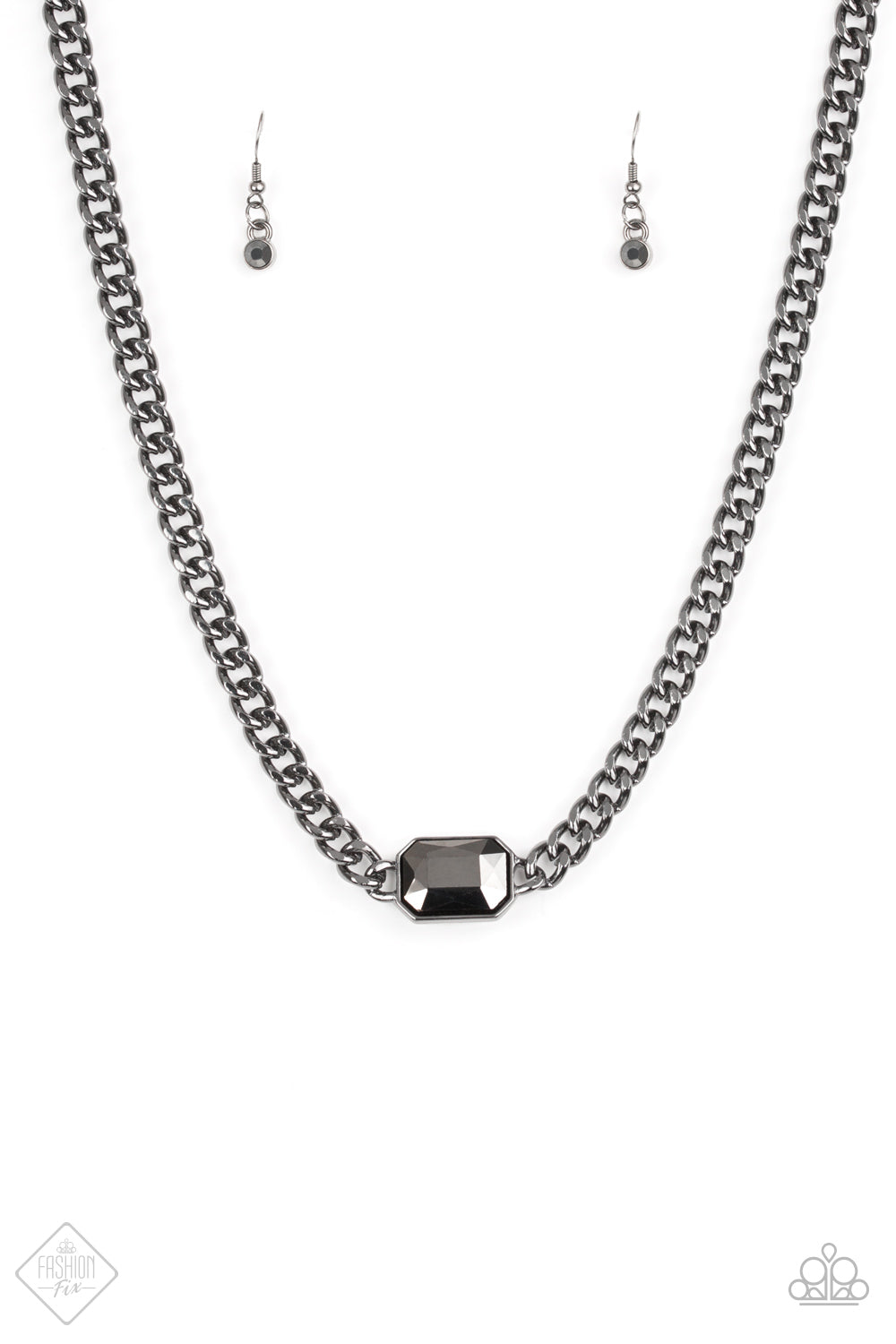 Paparazzi Catwalk Conqueror Necklace-Black 