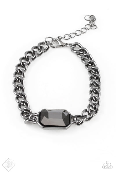 Paparazzi Command and CONQUEROR Bracelet-Black