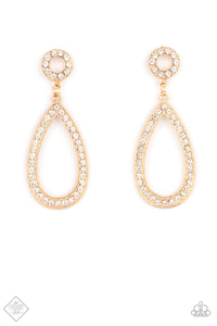 Regal Revival - Gold Earrings - Paparazzi Accessories