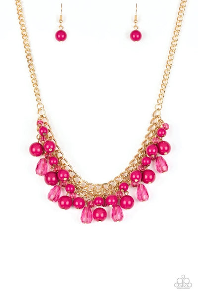 Tour de Trendsetter - Pink Necklace - Paparazzi Accessories