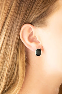 Incredibly Iconic - Black Earrings - Paparazzi Accessories