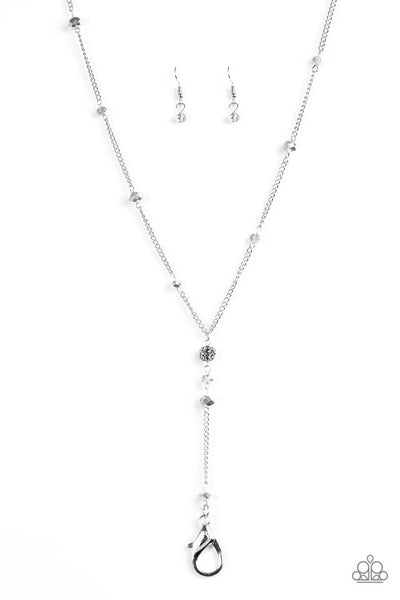 Out All Night - Silver Necklace - Paparazzi Accessories