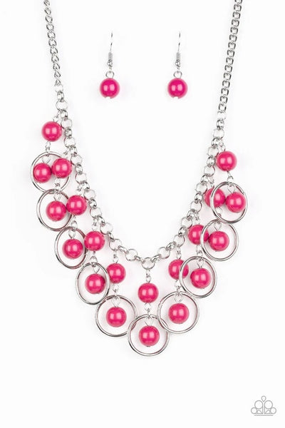 Really Rococo - Pink Necklace - Paparazzi Accessories