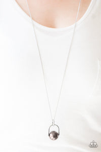 Dramatically Diva - Silver Necklace - Paparazzi Accessories