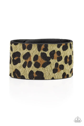 Paparazzi Cheetah Cabana Bracelet - Green