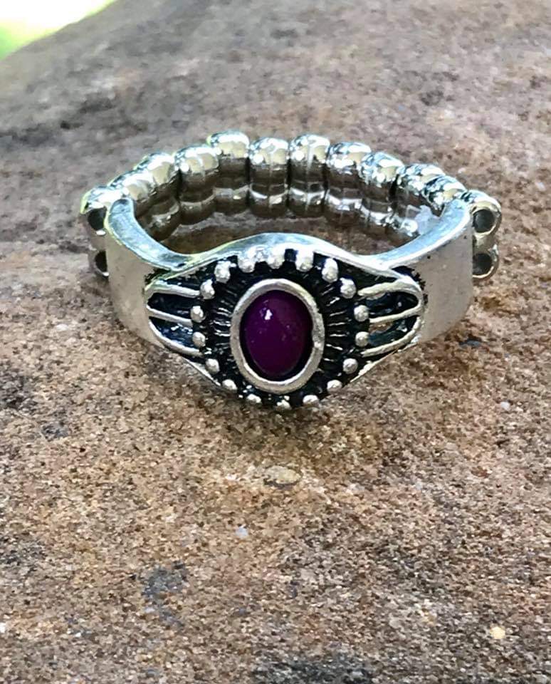 Celestial Eye - Purple Ring - Paparazzi Accessories