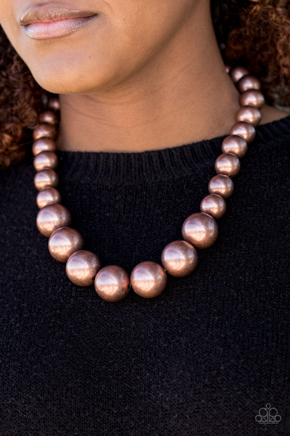 Glamour Glare - Copper Necklace - Paparazzi Accessories