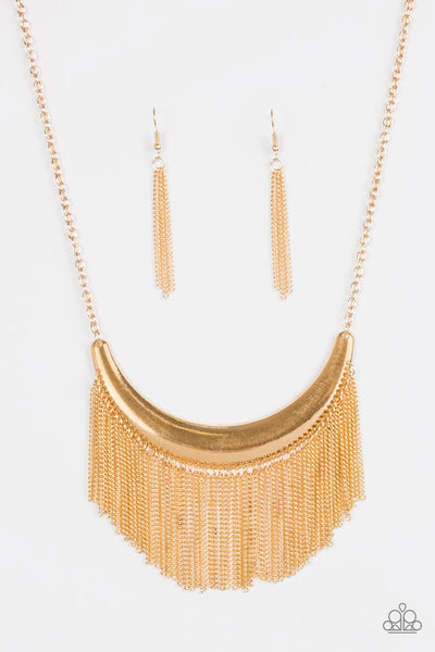 Zoo Zone - Gold Necklace - Paparazzi Accessories