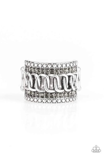 Out For The Count - Silver Ring - Paparazzi Accessories