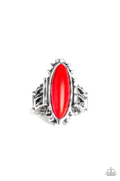 Canyon Colada - Red Ring - Paparazzi Accessories