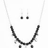 A HEART-Luck Story - Black Necklace - Paparazzi Accessories