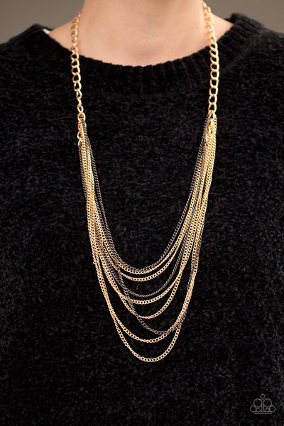 We Gonna Slay - Gold Necklace - Paparazzi Accessories