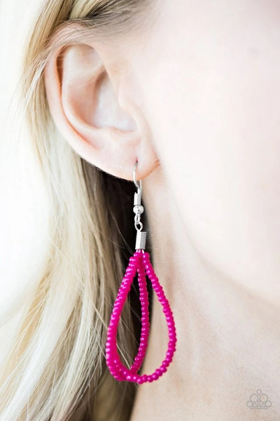 Brazilian Brilliance - Pink Necklace - Paparazzi Accessories