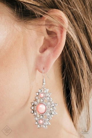 Rome Romance - Orange Earrings - Paparazzi Accessories
