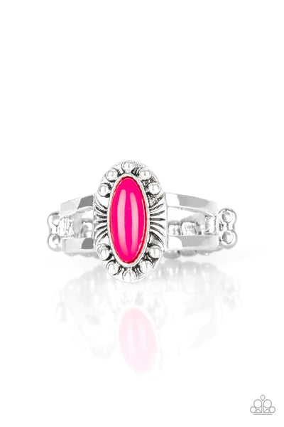Zest Quest - Pink Ring - Paparazzi Accessories