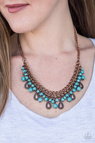 PRIMAL Donna - Copper Necklace - Paparazzi Accessories