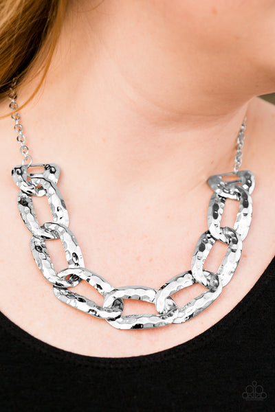 La Vida Loca -Silver Necklace - Paparazzi Accessories