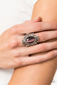 Fairytale Flair  - Purple Ring - Paparazzi Accessories