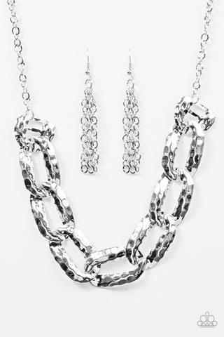 La Vida Loca -Silver Necklace - Paparazzi Accessories