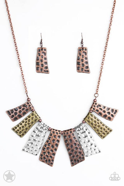 Paparazzi Fan Of The Tribe Necklace-Multi